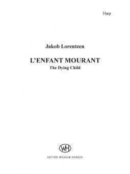 L'Enfant Mourant (The Dying Child) (Harp Part) 