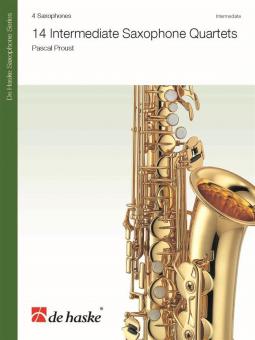 14 Intermediate Saxophone Quartets 