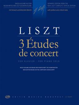 3 Études de Concert 