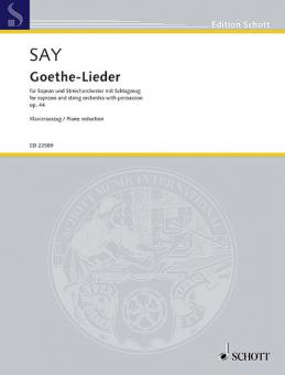 Goethe-Lieder op. 44 Standard
