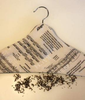 Kleiderbügelbezug Lavendel 