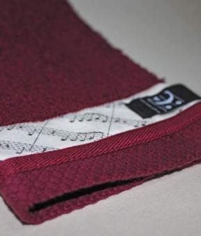 Frotteehandschuh bordeaux Opera 