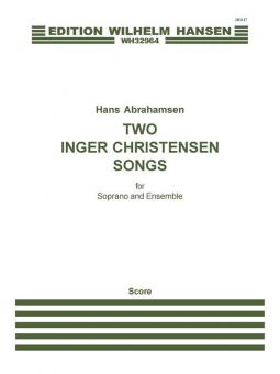 Two Inger Christensen Songs 