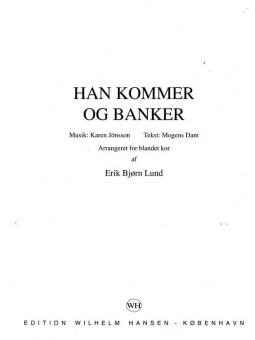 Karen Jönsson: Han Kommer Og Banker 