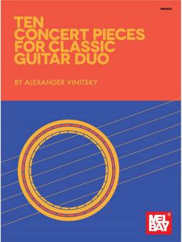 Ten Concert Pieces For Classic Guitar Duo 