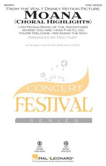 Moana (Choral Highlights) Standard