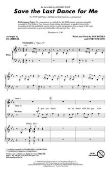 Save The Last Dance For Me Standard