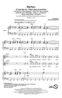 Sing (Choral Highlights) Standard