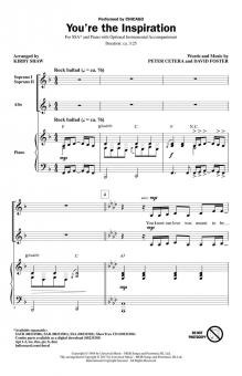 You're The Inspiration Standard