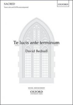 Te lucis ante terminum 