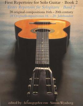 First Repertoire for Guitar Solo 2 