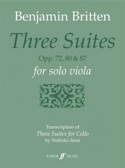 3 Suites op. 72, 80 & 87 (transcription of Three Suites for Cello by Nobuko Imai) 