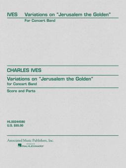 Variations On 'Jerusalem The Golden' 