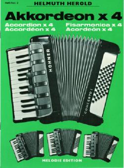 Akkordeon x 4 Heft 2 