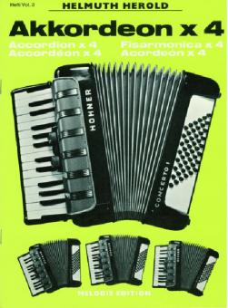 Akkordeon x 4 Heft 3 