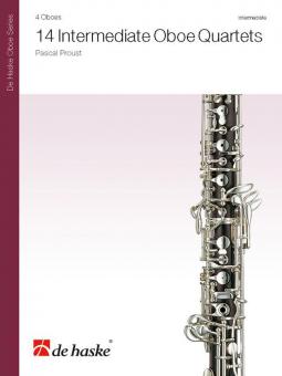 14 Intermediate Oboe Quartets 