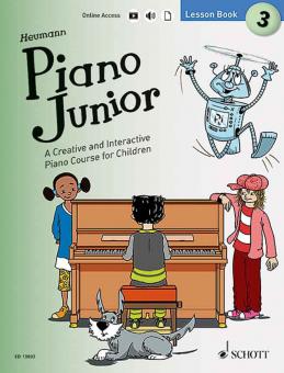 Piano Junior: Lesson Book 3 