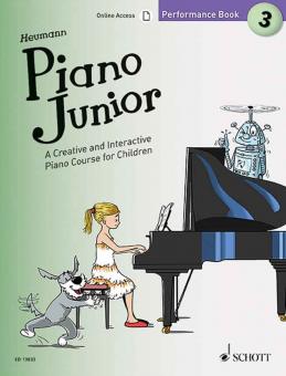 Piano Junior: Performance Book Vol. 3 