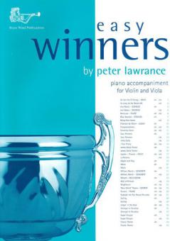 Easy Winners for Violin/Viola: Piano Accompaniment 