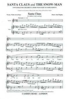 Santa Claus and The Snowman 