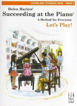 Succeeding At The Piano: Lesson and Technique Book - Grade 4 