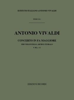 Concerto F Major RV412 