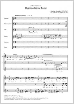 Hymnus tertiae horae Standard