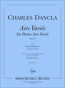 6 Petites Airs Variès op. 89 
