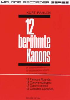 12 berühmte Kanons 