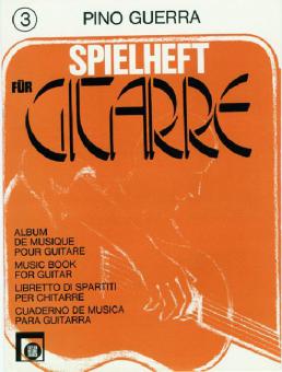 Spielheft für Gitarre Heft 3 