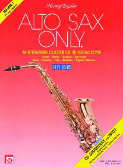 Alto Sax Only Vol. 1 
