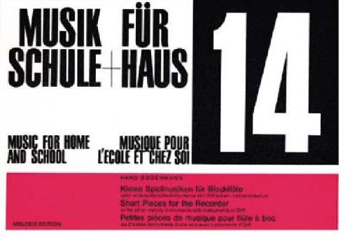 Musik für Schule und Haus Heft 14 