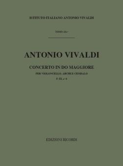 Concerto C Major Score Rv399 FIII#6 T211 