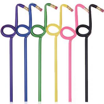 Bentcil: Quaver Note Design - Black (Set 5 Stück) 