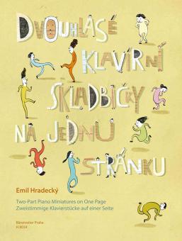 2-stimmige Klavierstücke auf einer Seite 