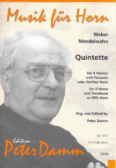 Quintette von Weber und Mendelssohn 
