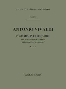 Concerto F Major RV286 