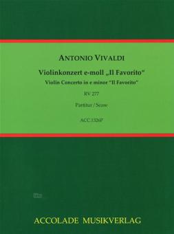 Konzert e-Moll RV277 op. 11,2 