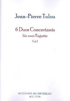6 Duos concertants 1 