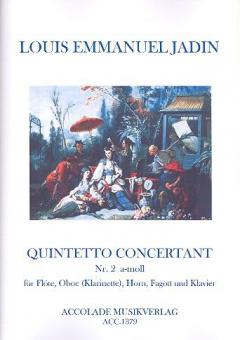 Quintetto concertant a-Moll Nr.2 