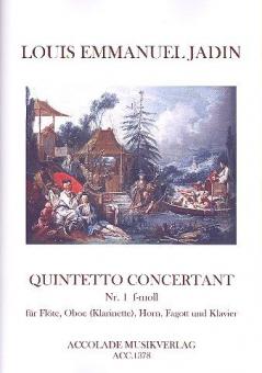 Quintetto concertant Nr.1 f-moll 