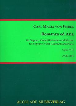 Romanza ed Aria aus Der Freischütz op. 77,13 
