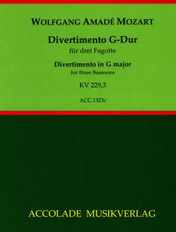 Divertimento G-Dur KV229,3 