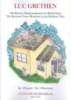 Die Bremer Stadtmusikanten im Räuberhaus 