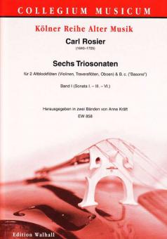 6 Triosonaten 1 