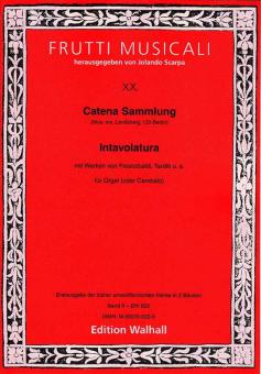 Catena Sammlung: Intavolatura 2 