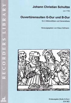 Ouvertürensuiten G-Dur und B-Dur 