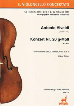Konzert g-Moll Nr.20 RV 417 