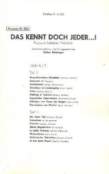 Das kennt doch jeder 