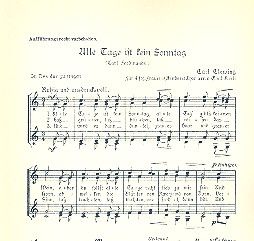 Alle Tage ist kein Sonntag 